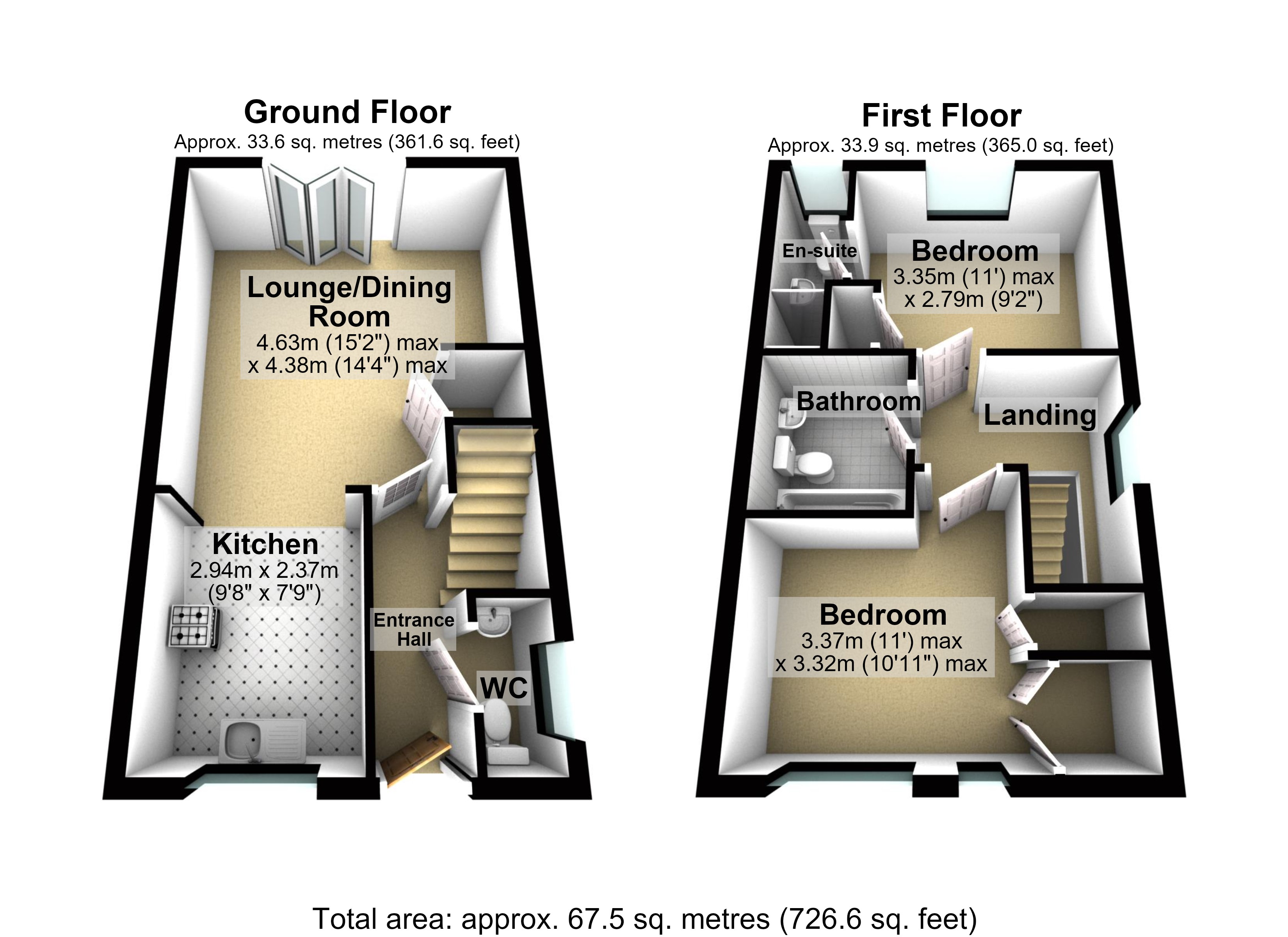36, Queen Elizabeth Way, Suffolk floorplan