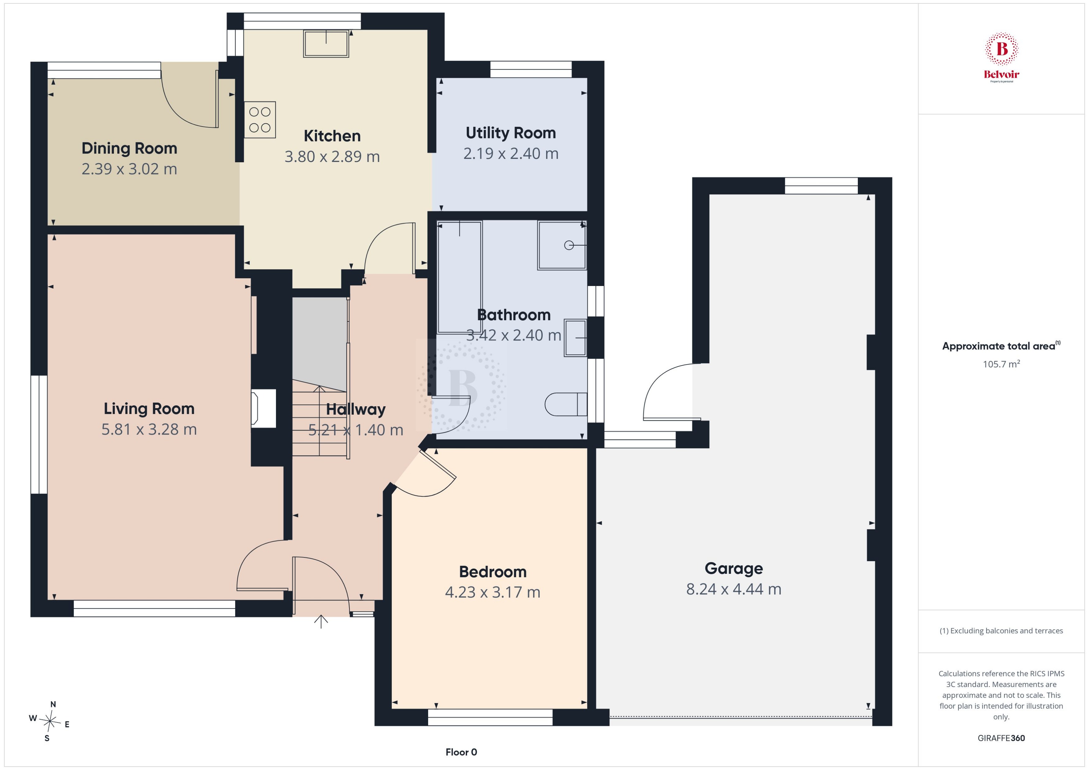 4, Cranborne Avenue, Hitchin floorplan