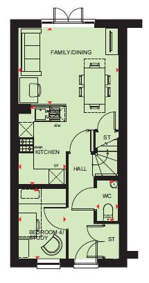 HA002277, New Lane, Huntington, York floorplan
