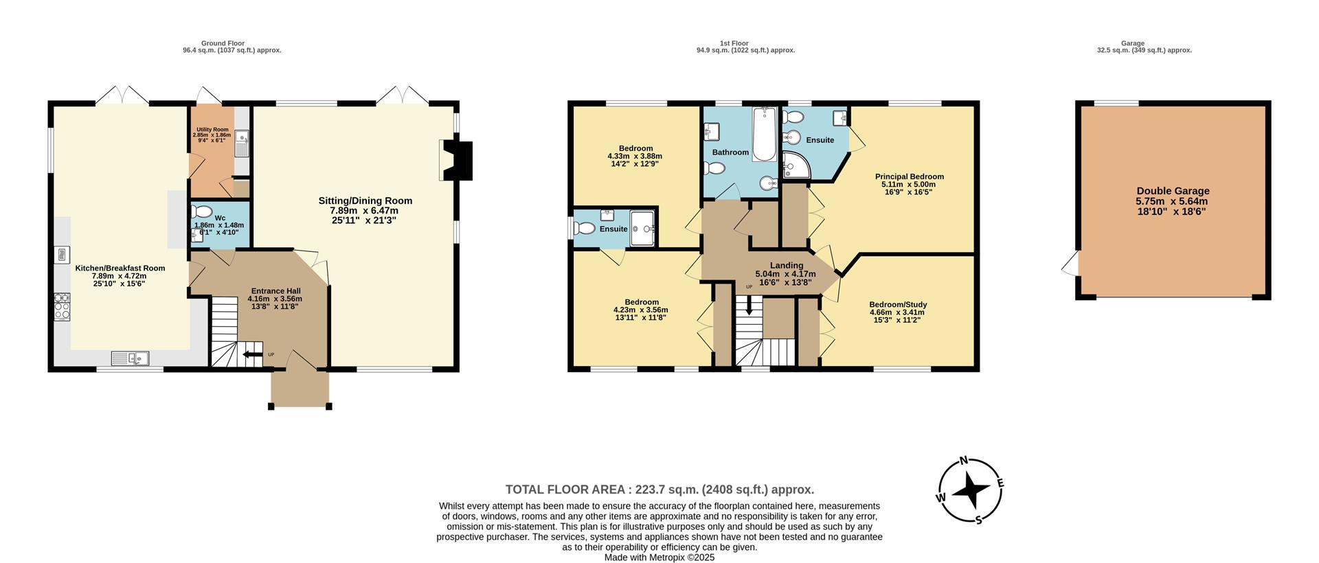 2B, Park Lane, Exeter floorplan