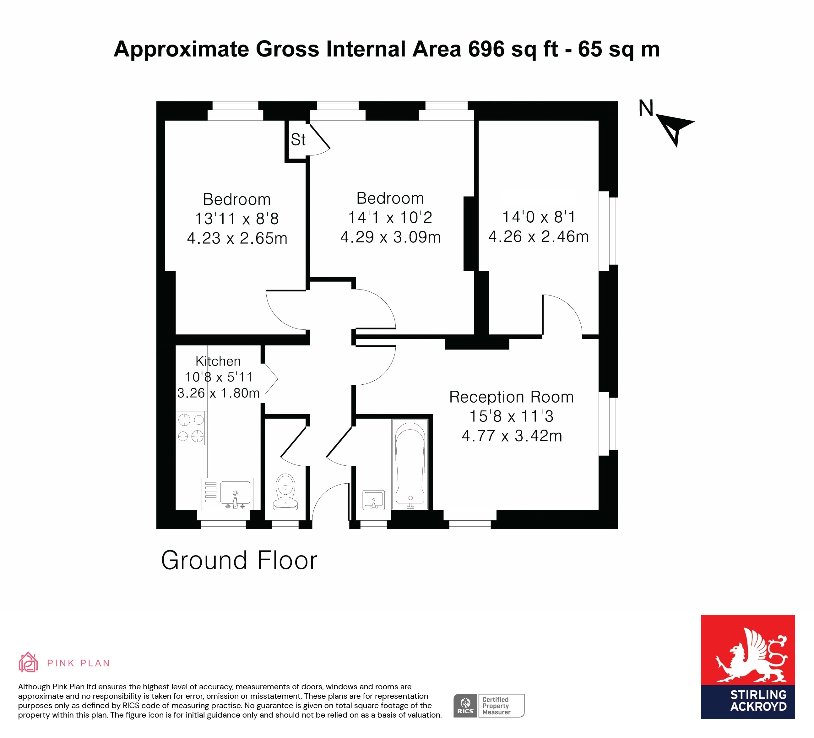 Maygood Street, London floorplan