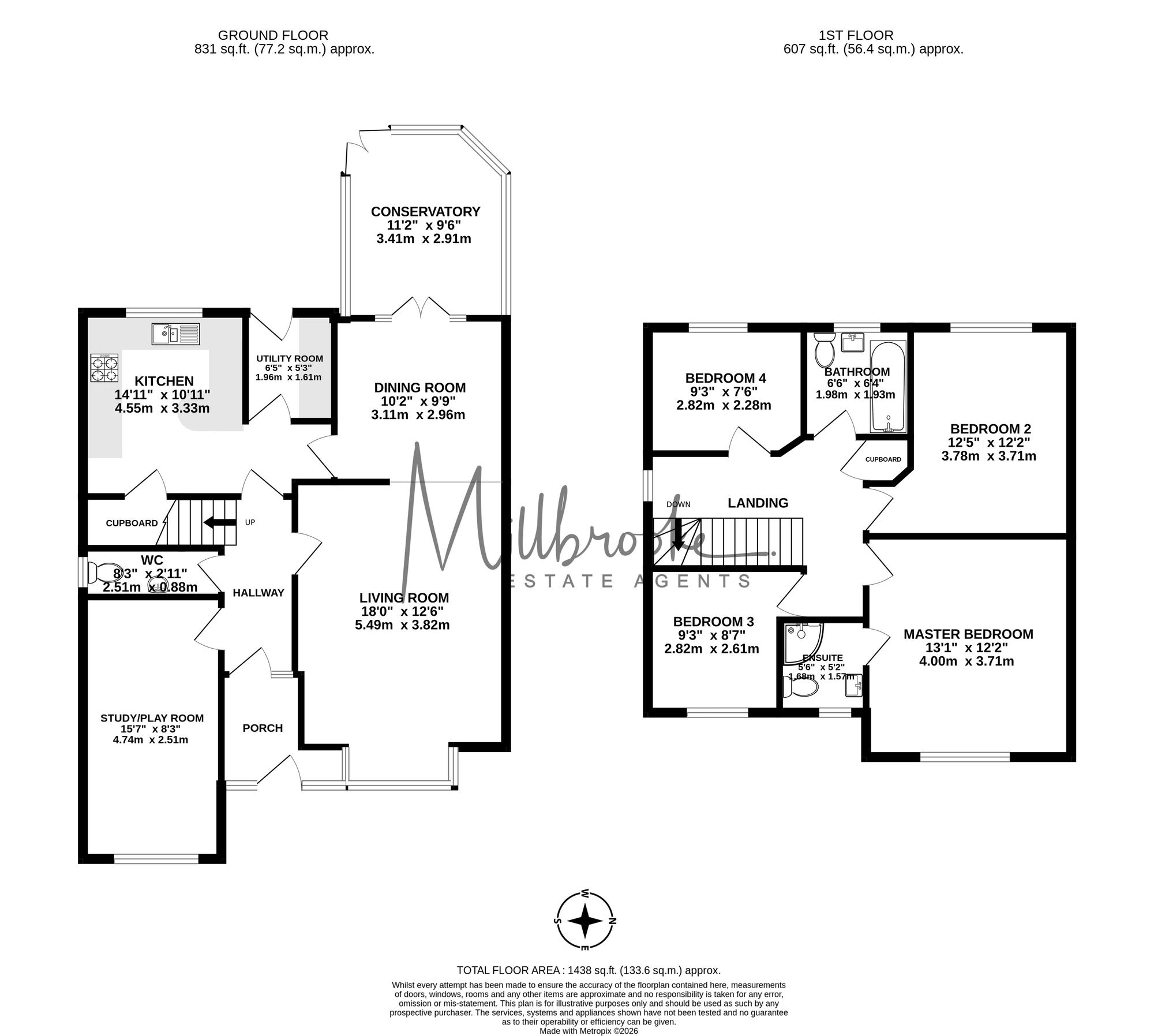 11 Thornway, Manchester floorplan