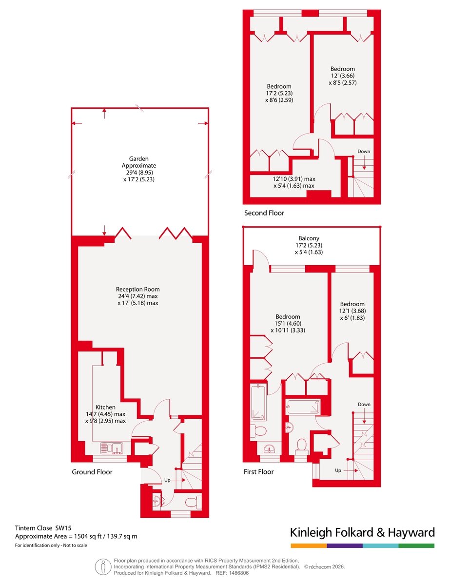 9, Tintern Close, London floorplan