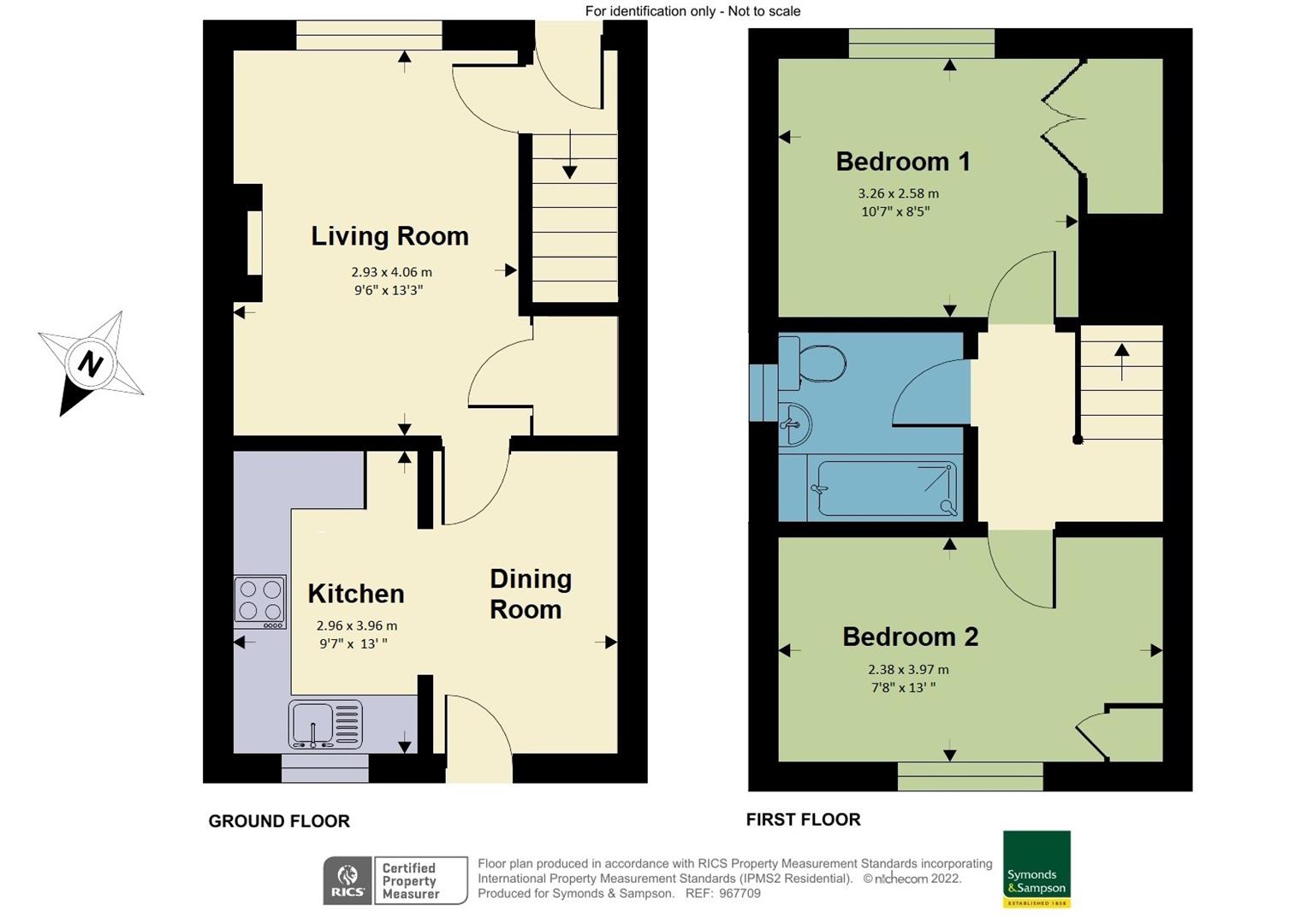 3, Bramble Drive, Bridport floorplan