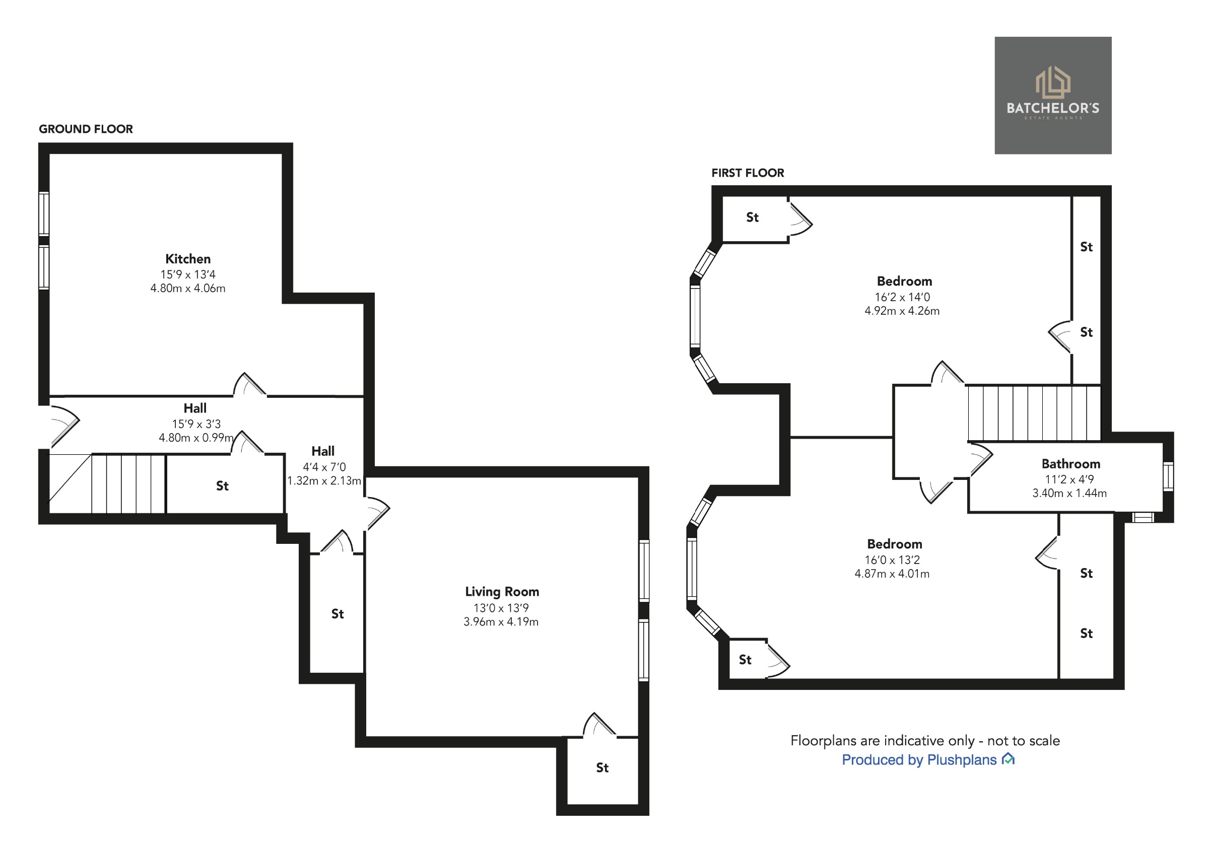 Flat 2, 38 Crossgates, Bellshill floorplan