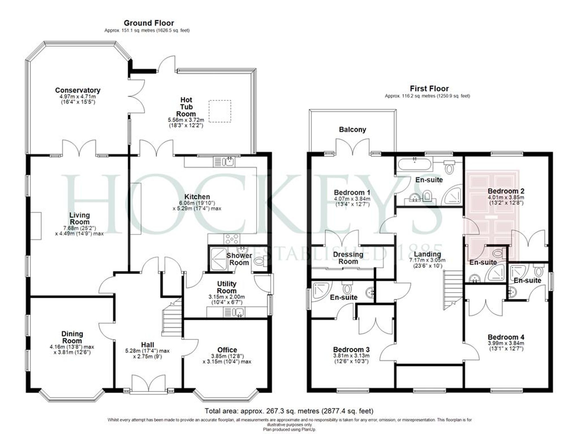 130 Rampton Road, Cambridge floorplan