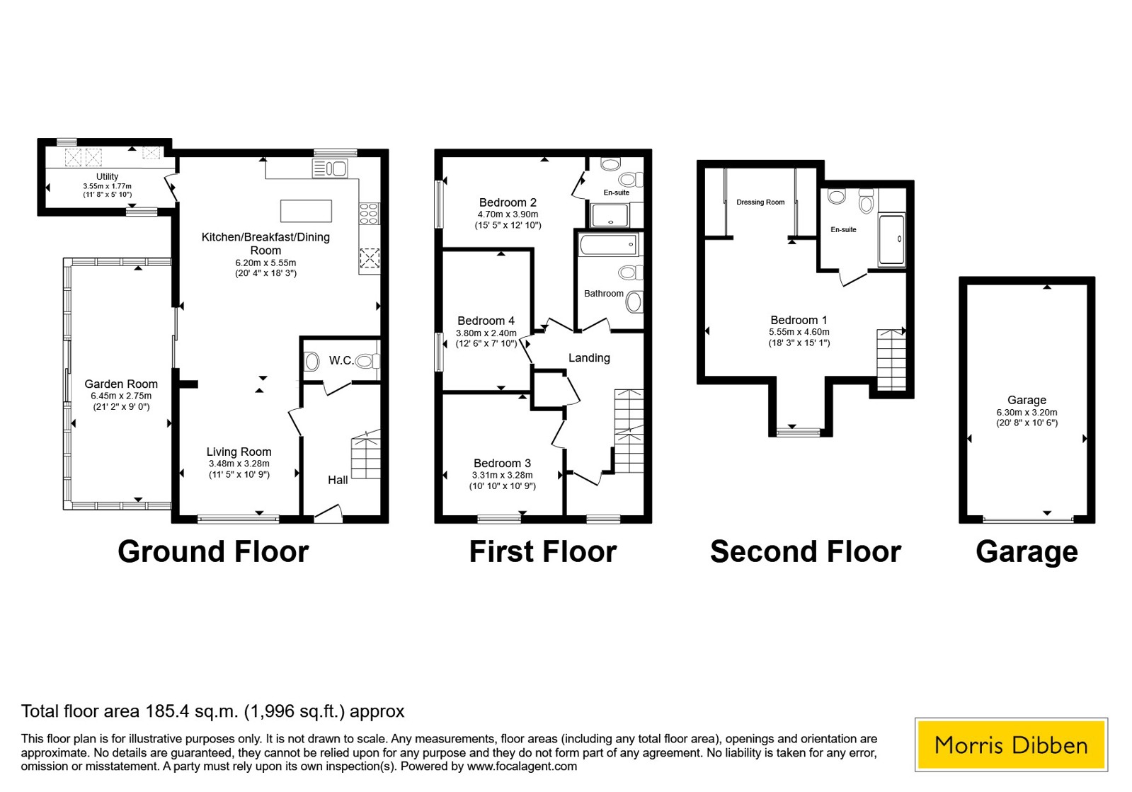 2, North Hill Close, Hampshire floorplan