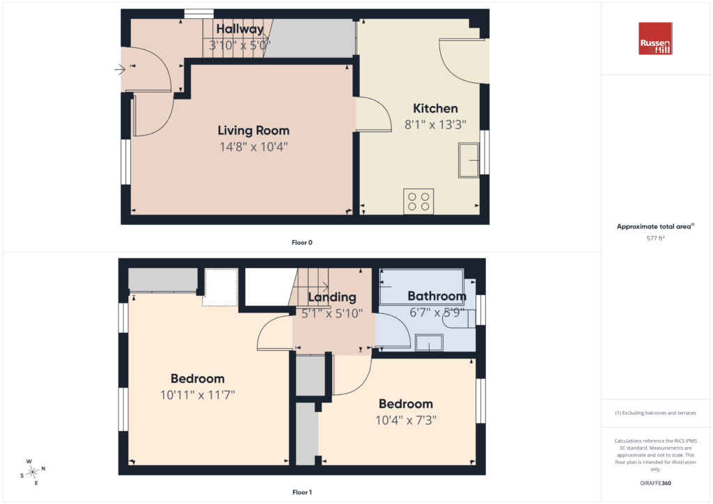 11, The Cains, Norwich floorplan