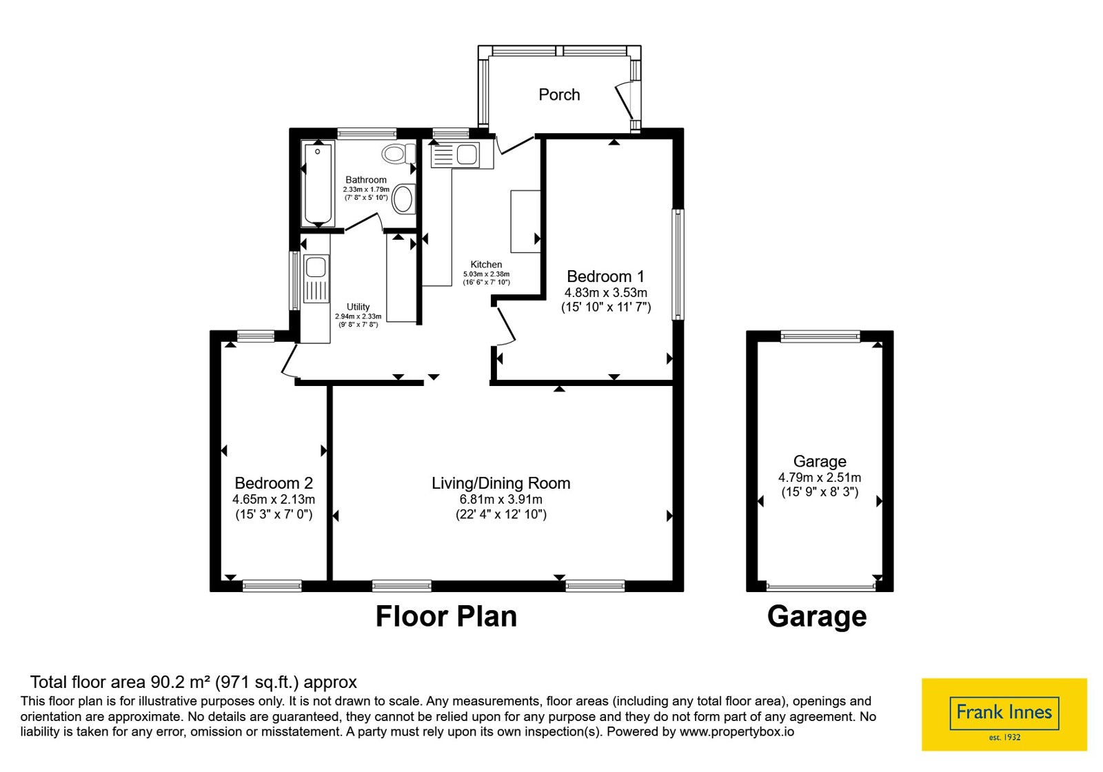 Flat 1, 86, Allestree Lane, Derby floorplan