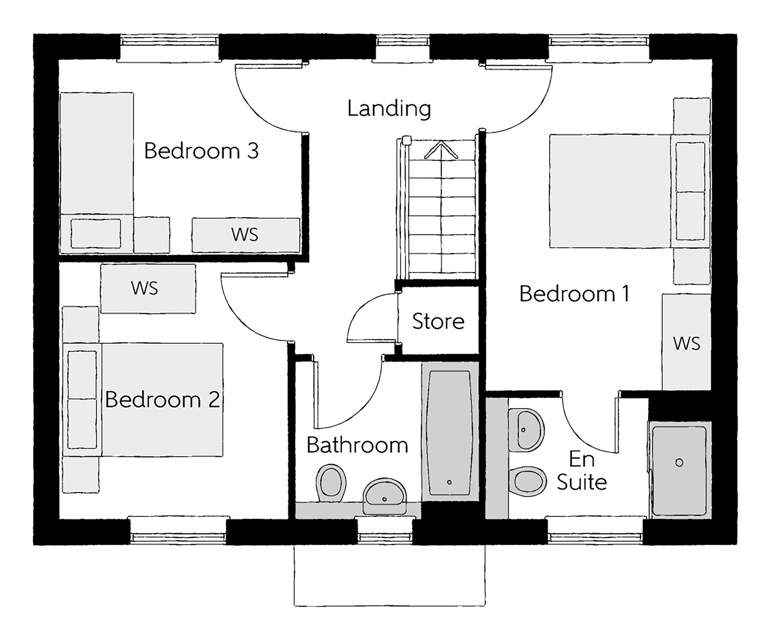 3, Tattenhoe Park, Milton Keynes floorplan