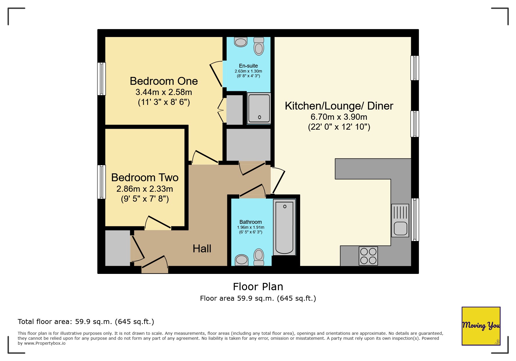 29 Latimer Close, Bristol floorplan