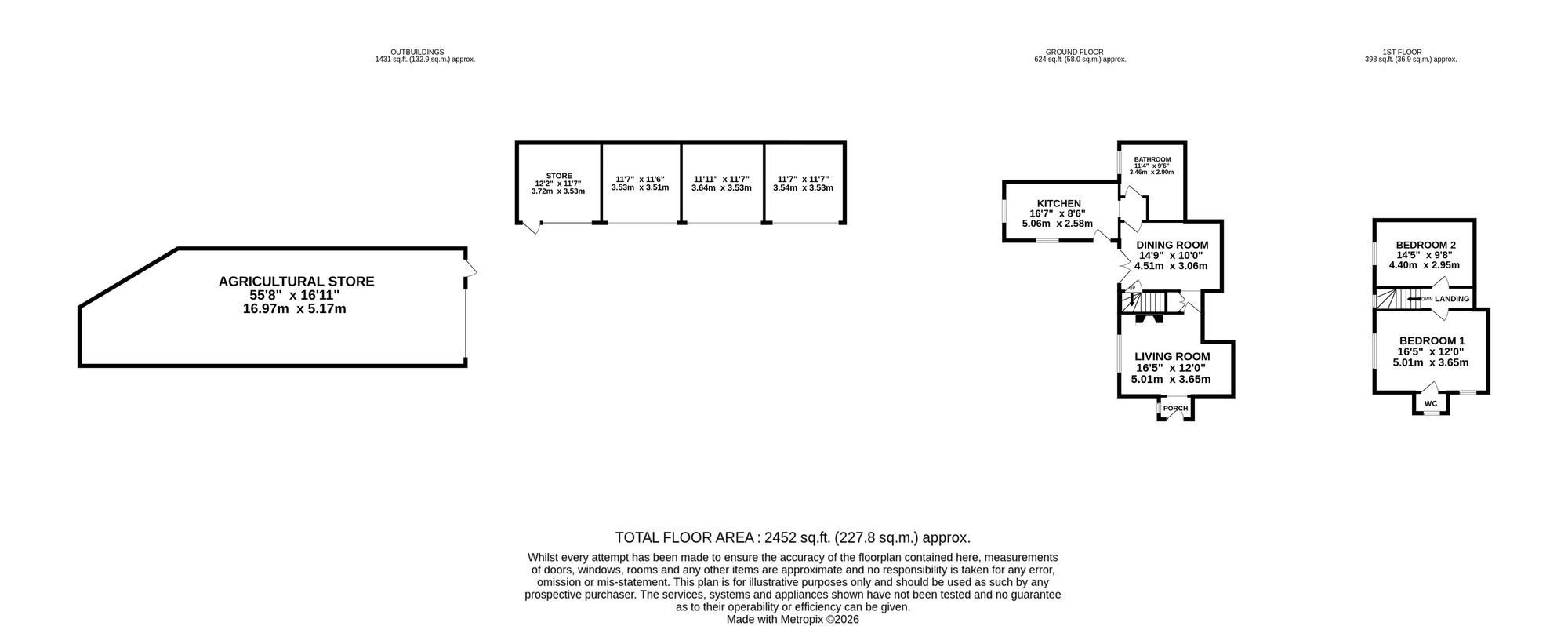 121, Park Road, Silverdale, ST5 floorplan