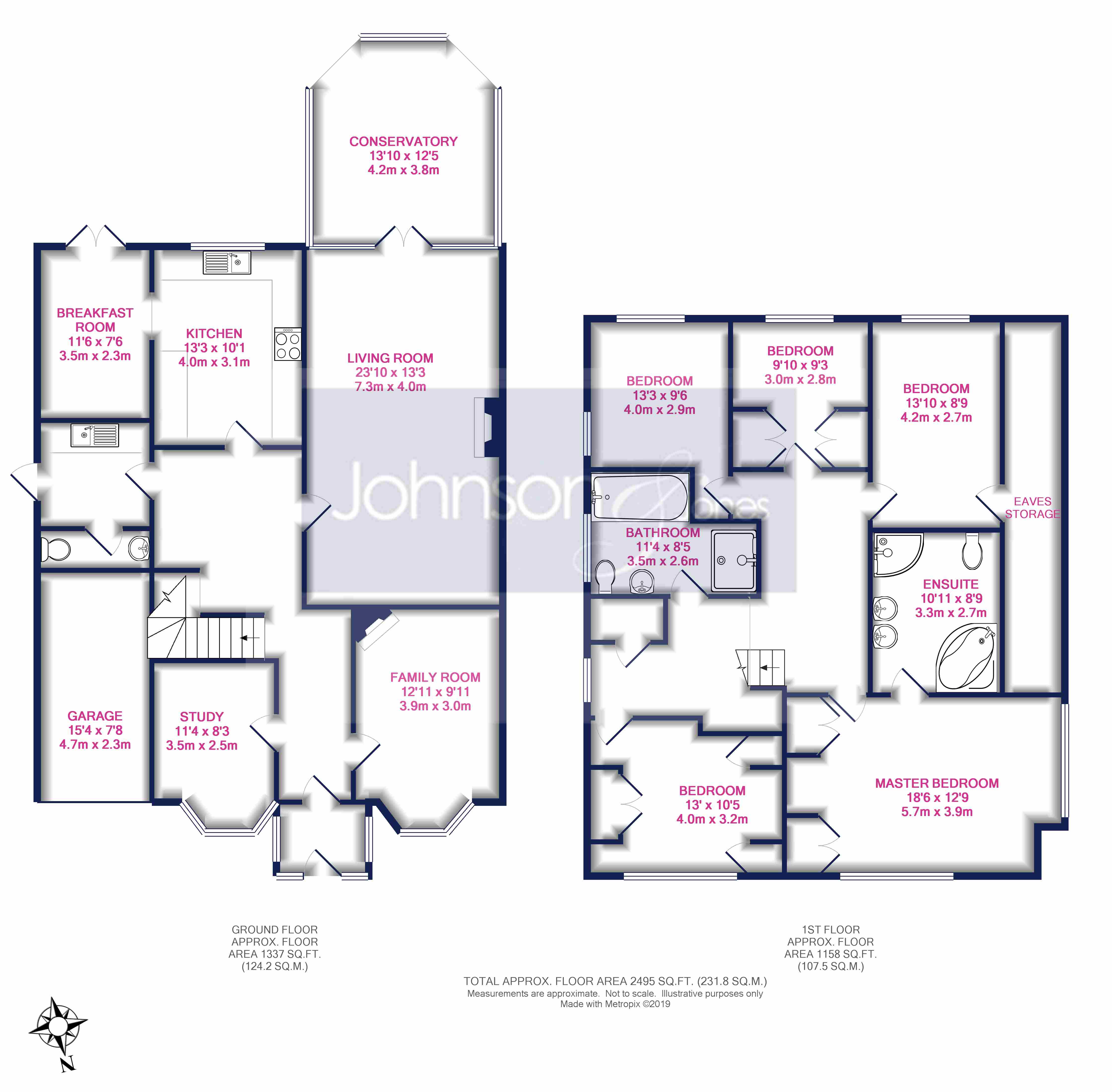 5 Bedrooms Detached house for sale in Murray Road, Ottershaw KT16