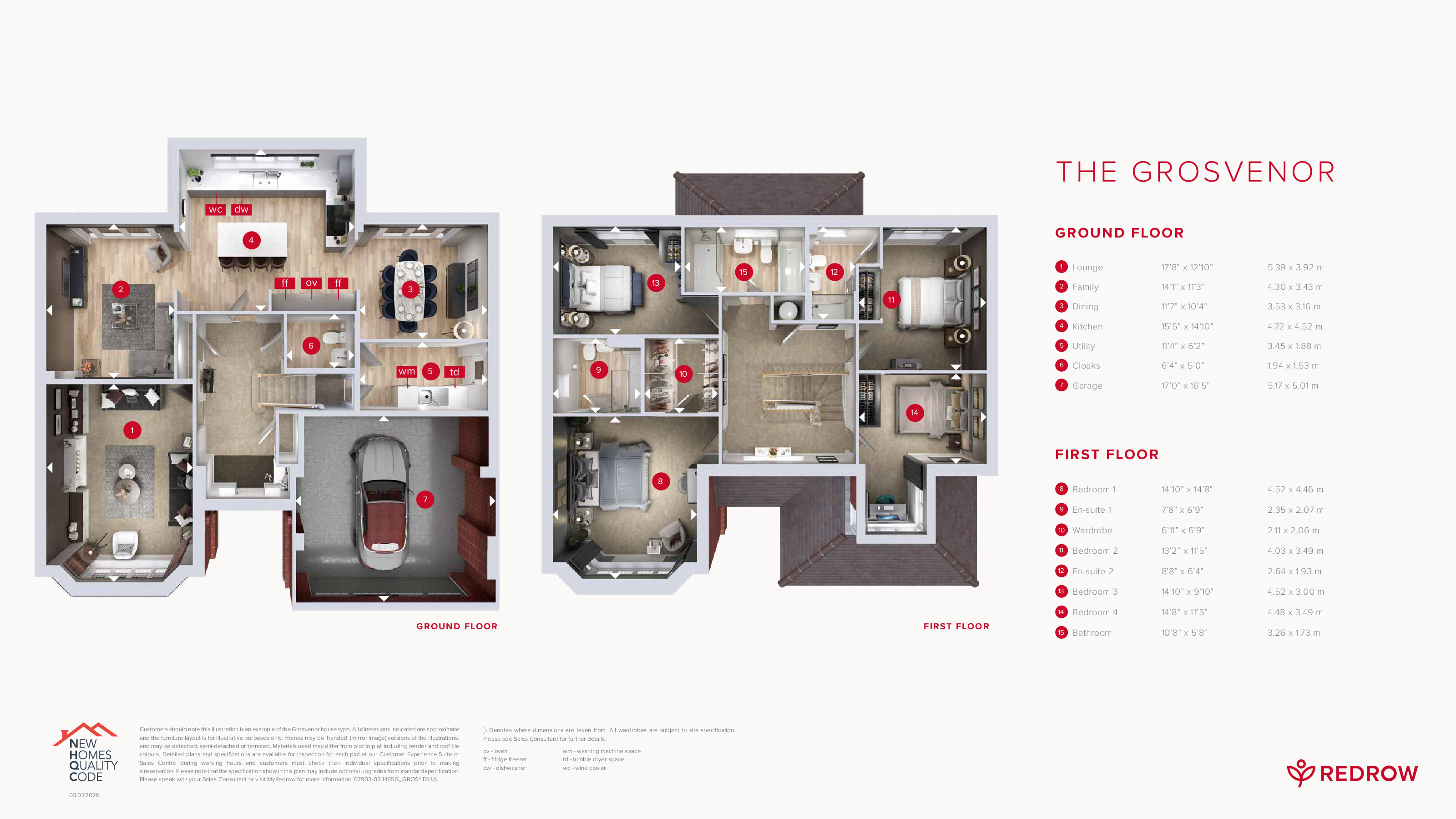 HC93011, Curzon Drive, Grappenhall floorplan