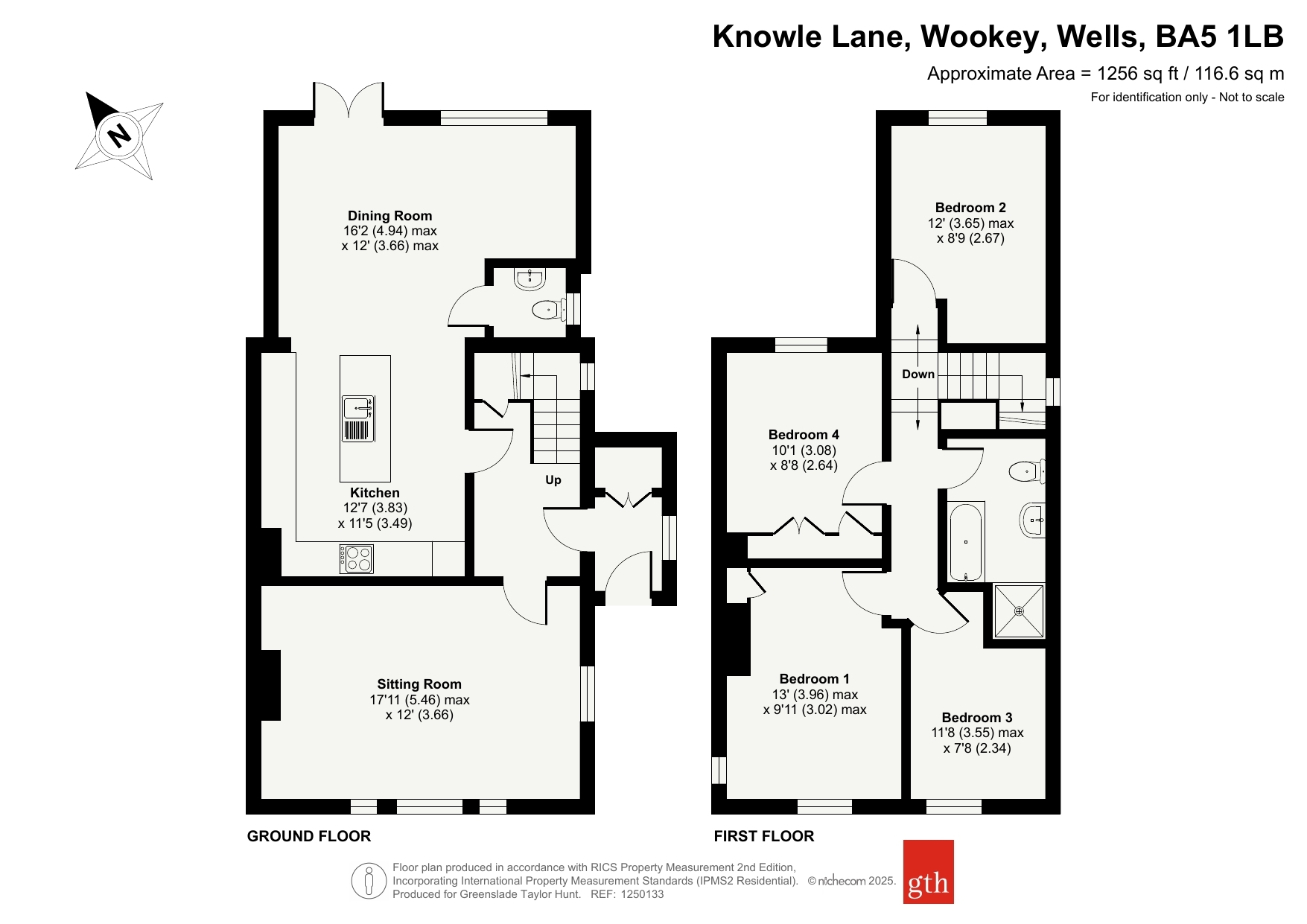 34, Knowle Lane, Wells floorplan