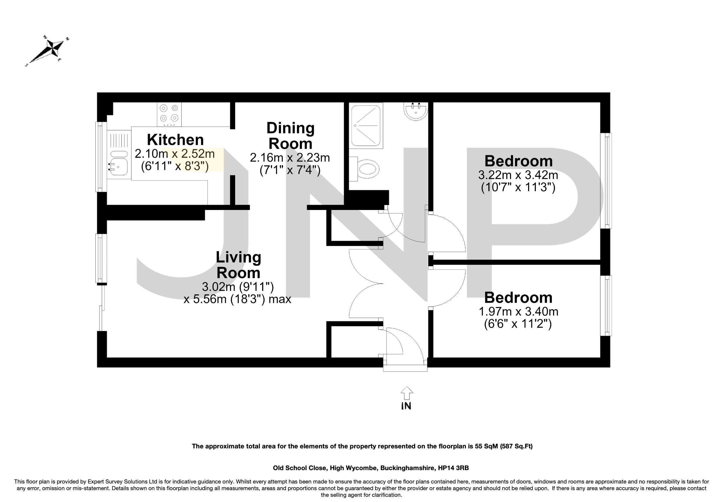 12, Old School Close, High Wycombe floorplan