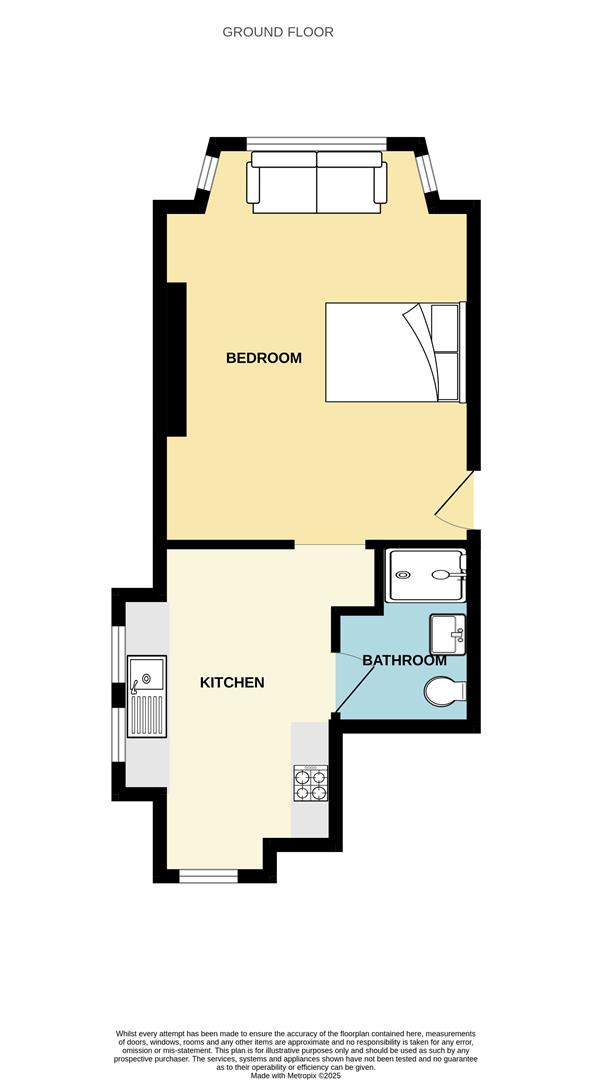 Flat 1, 7, Church Road, Urmston floorplan