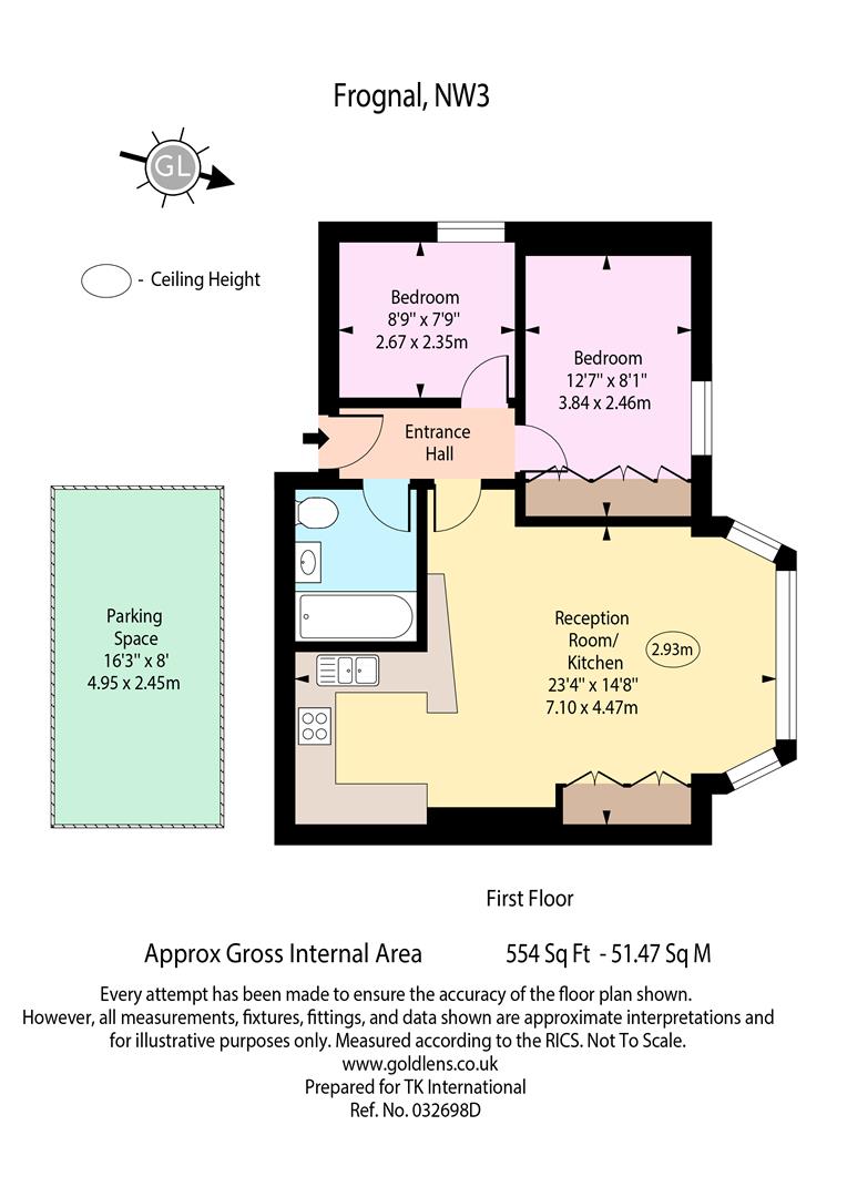 Frognal, London floorplan