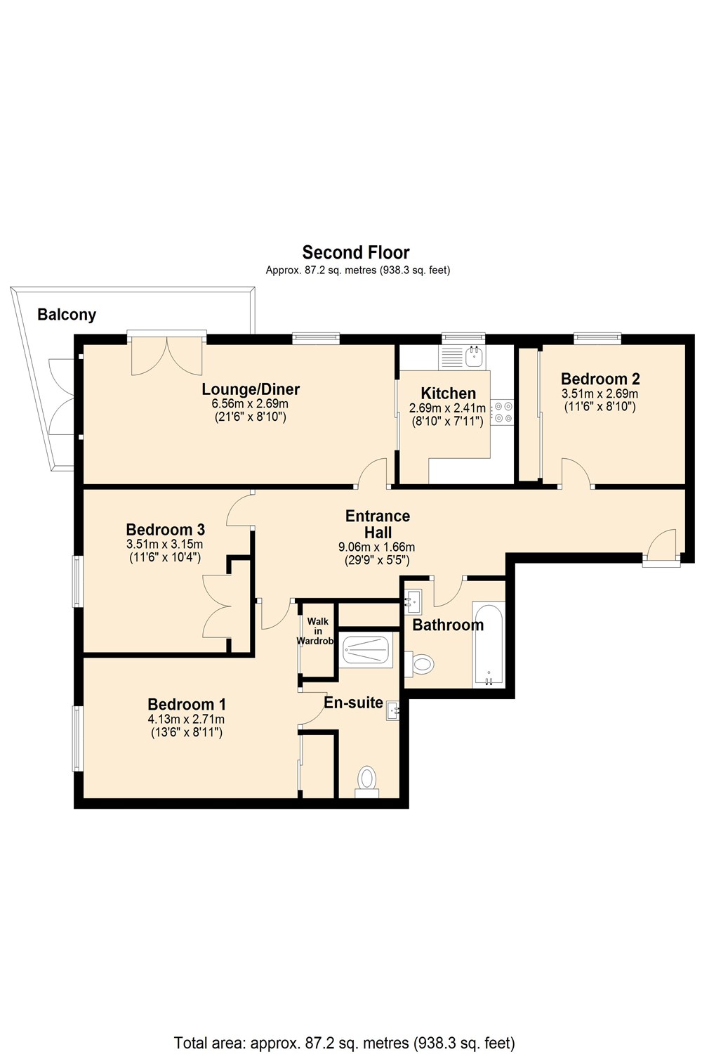 13, The Reflection, Woolwich Manor Way, London floorplan