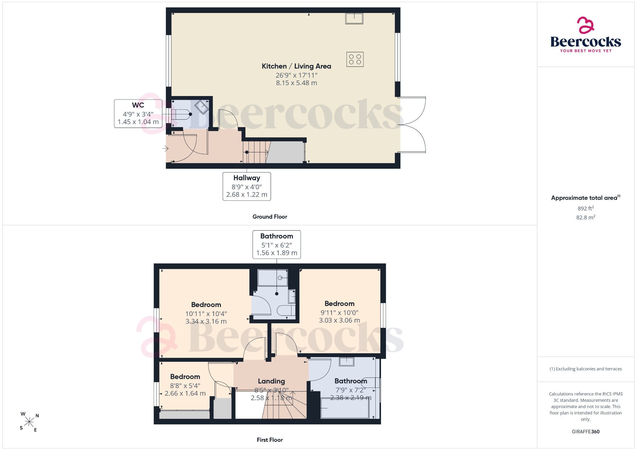14 Pymhurst Crescent, Wawne, East Riding of Yorkshire floorplan
