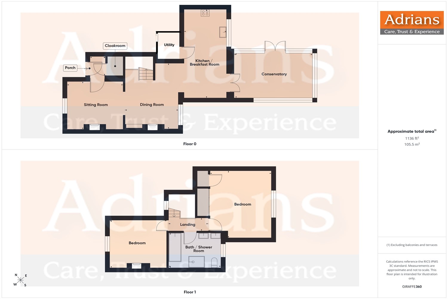 1, Ivy Cottages, Mashbury Road, Chelmsford floorplan