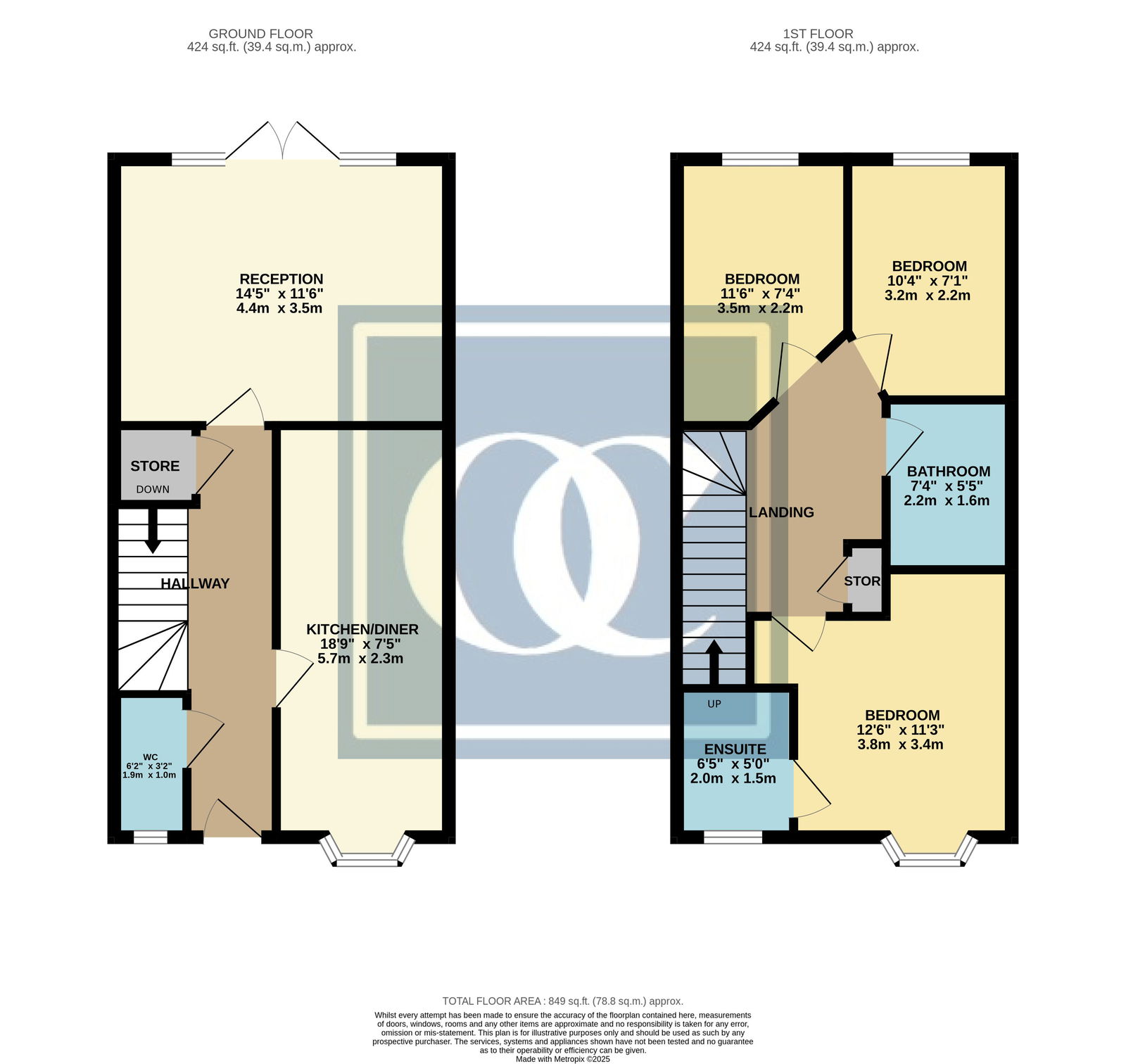 1, Frederick Fell Walk, Coventry floorplan