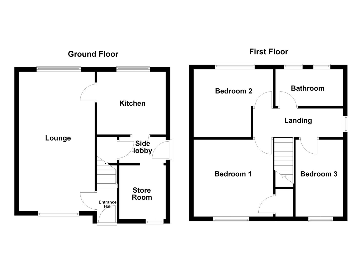 52, Embleton Road, Leeds floorplan