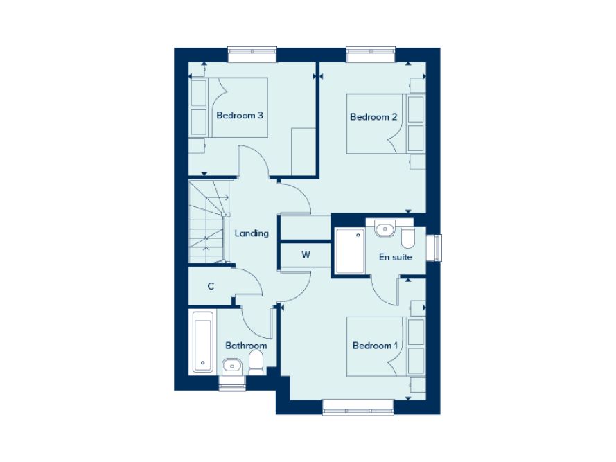 33, Holmer Road, Hereford floorplan