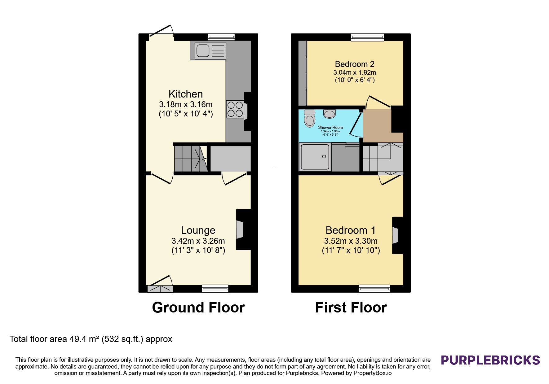 8, Front Street, Driffield floorplan