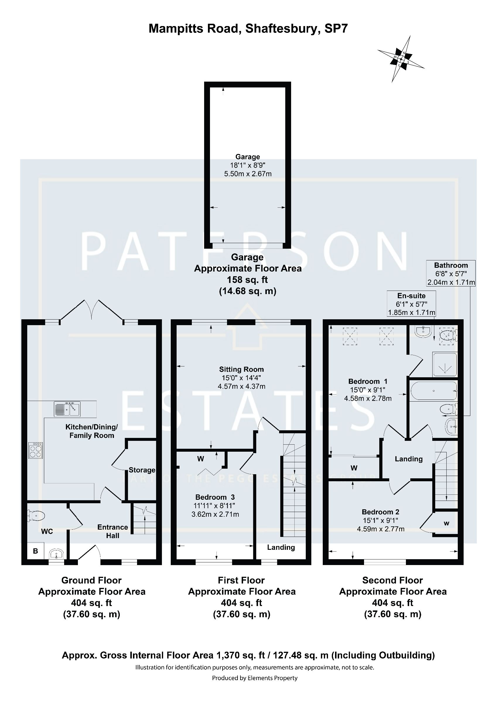 Beechamhurst, Shaftesbury floorplan