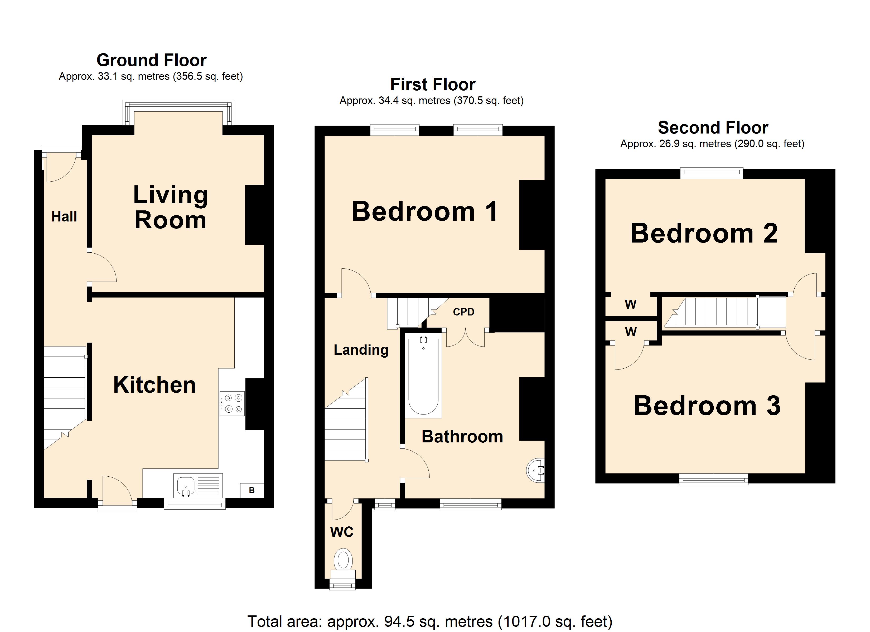 47, Thanet Gardens, Kent floorplan