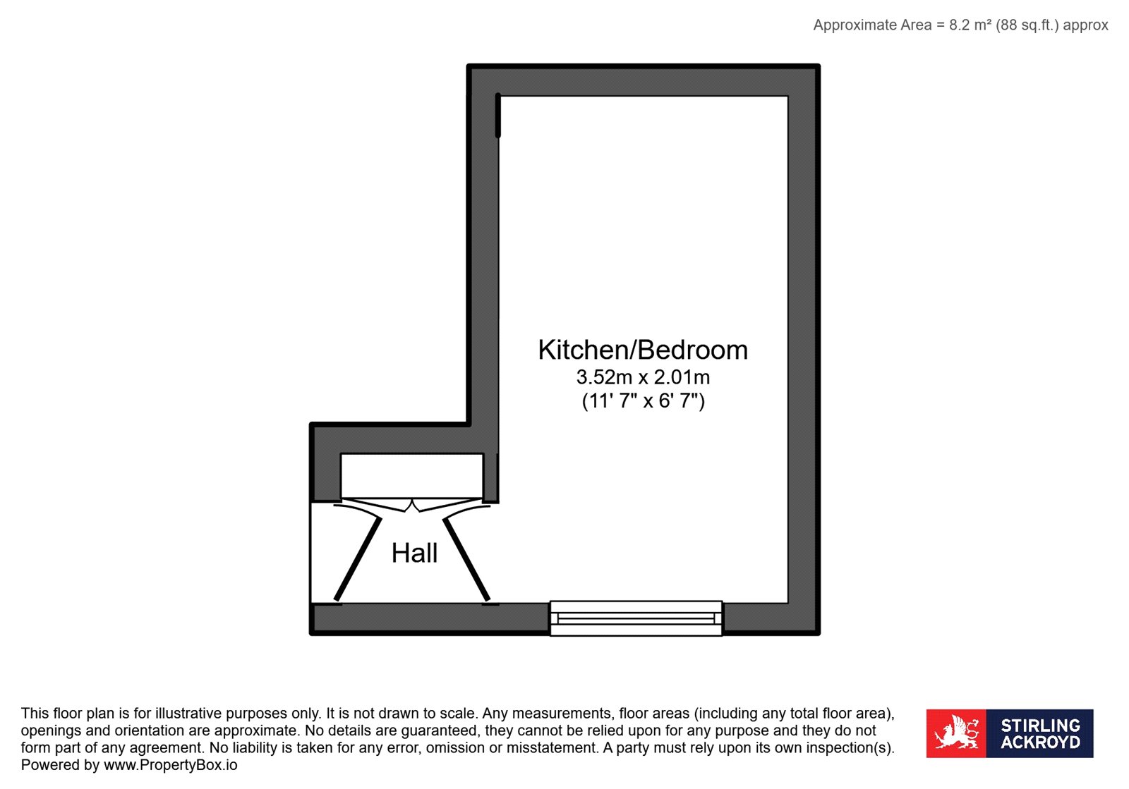 Room 4, 368, Church Road, Middlesex floorplan