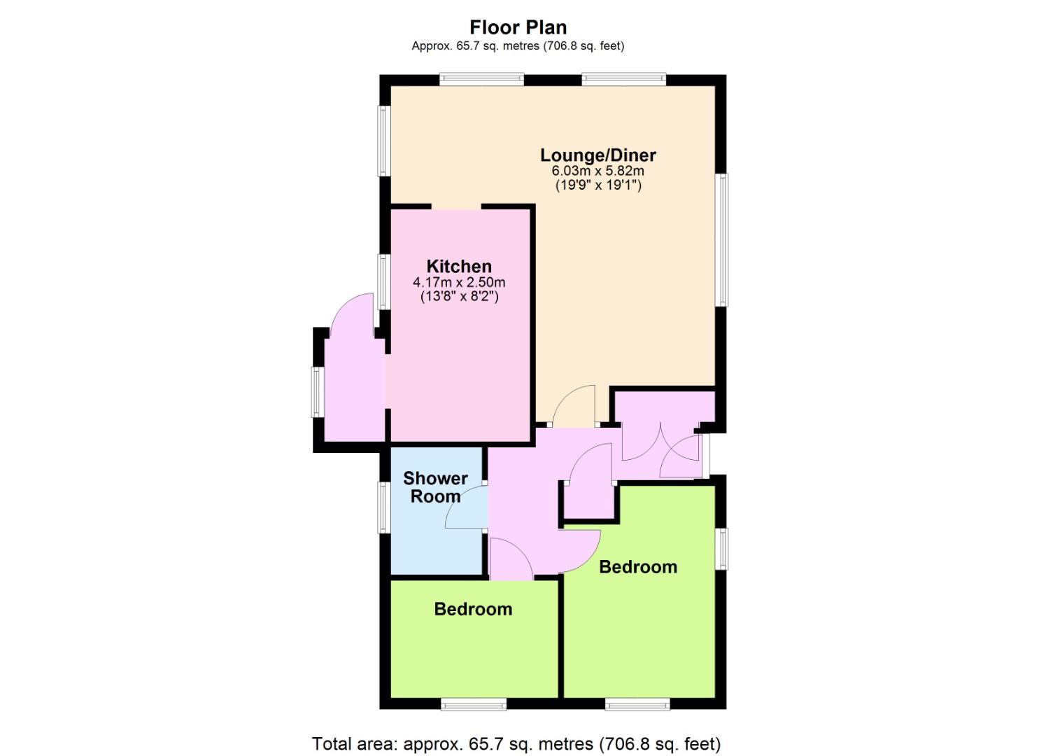 28, Mount Park, Bostal Road, Steyning floorplan