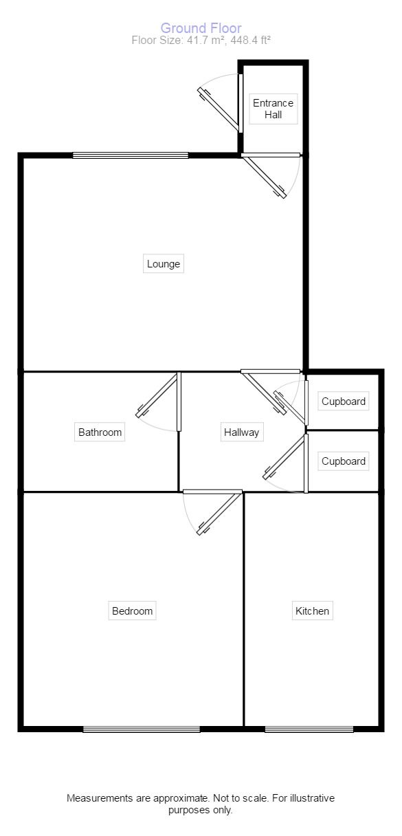 1 Bedrooms Flat for sale in Clayton Street, Bamber Bridge, Preston PR5
