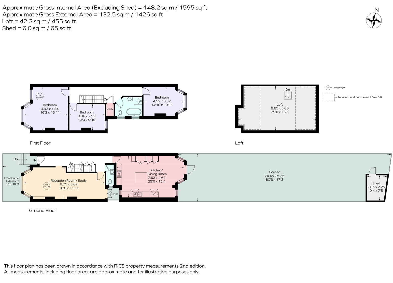 17, Kings Road, London floorplan