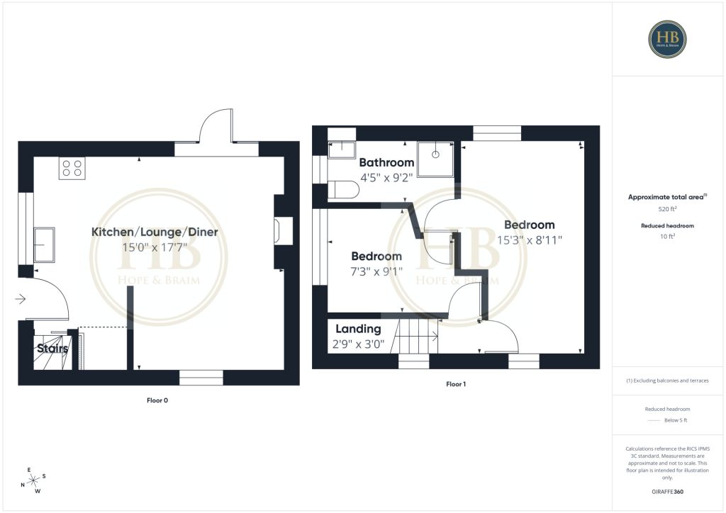 2, The Warren, North Yorkshire floorplan