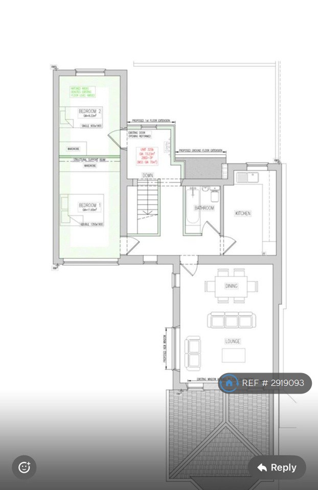 A Dover Road, Walmer, Deal floorplan