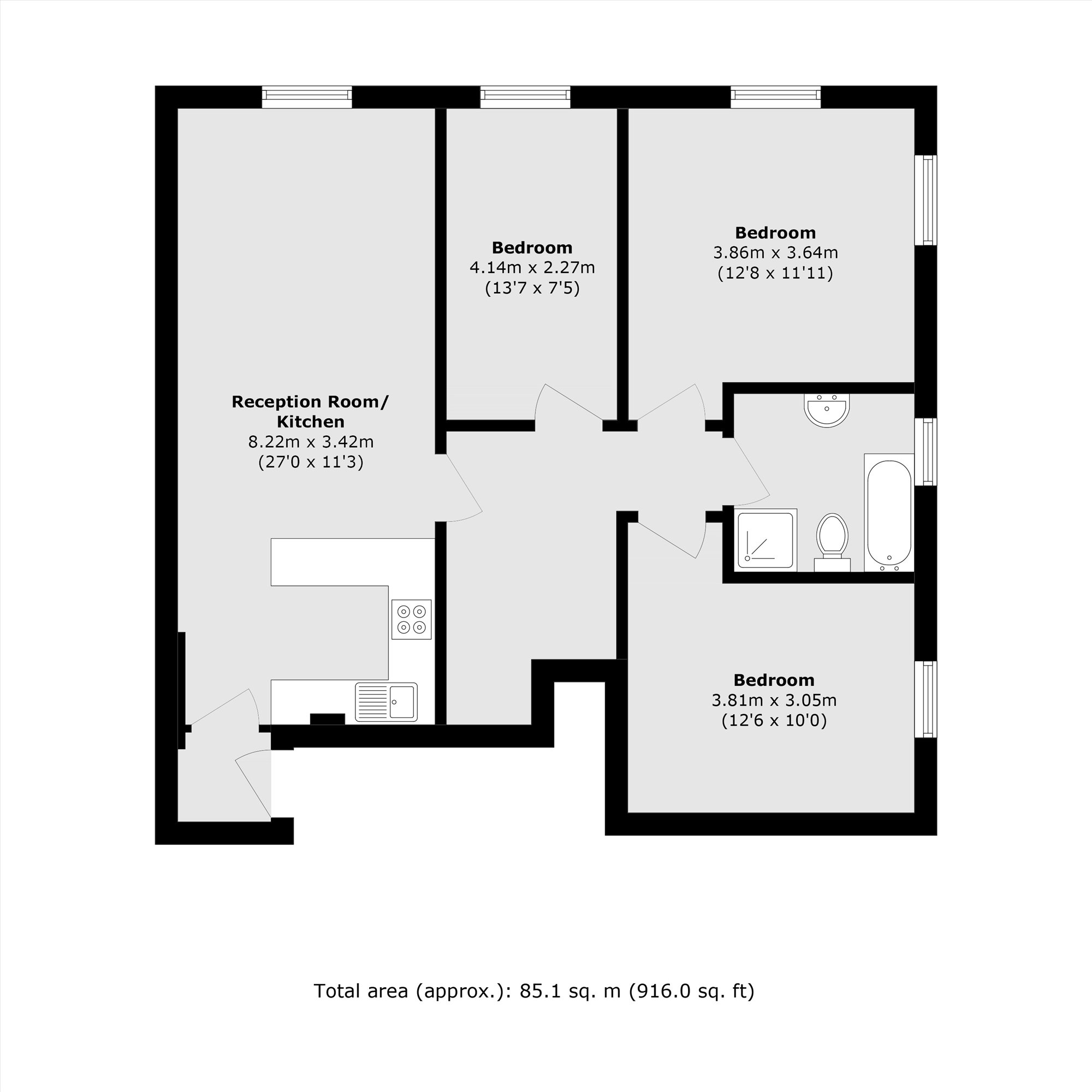 79A, Thames Street, Sunbury-On-Thames floorplan