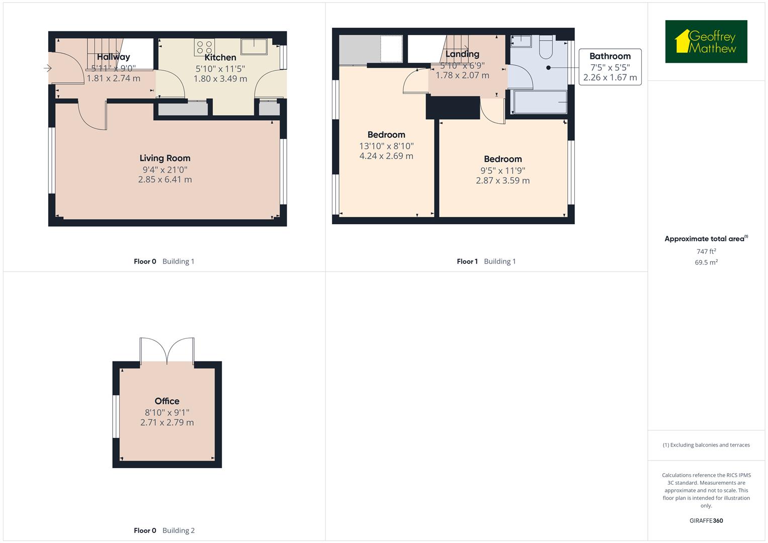 221, Potters Field, Harlow floorplan