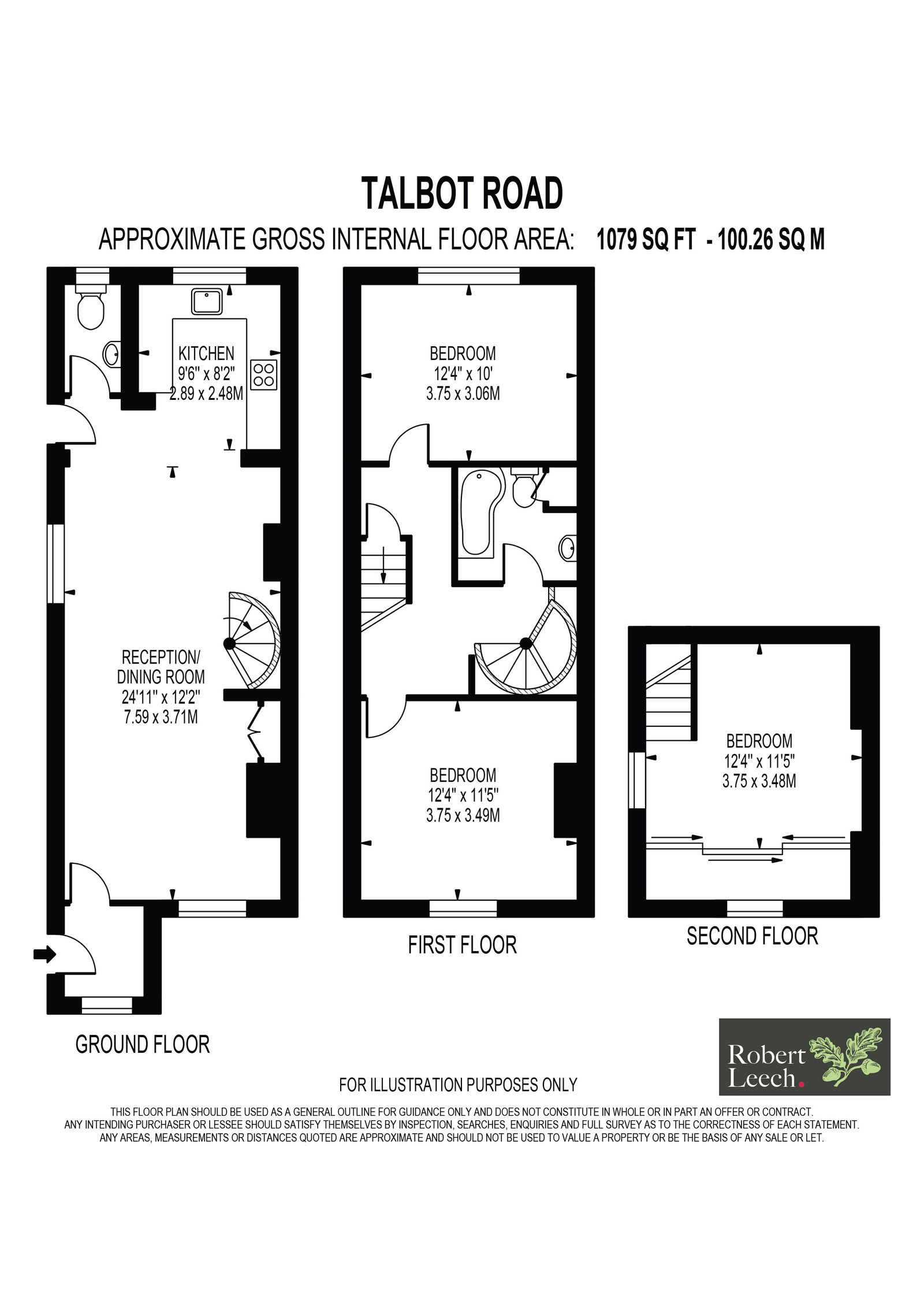 woodcot cottage,4, Talbot Road, Lingfield floorplan