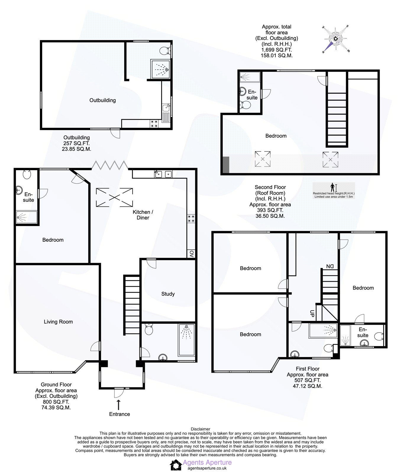 36, Homefield Avenue, Ilford floorplan