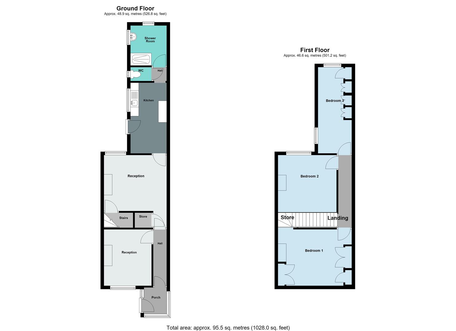 91, Foley Road, Birmingham floorplan