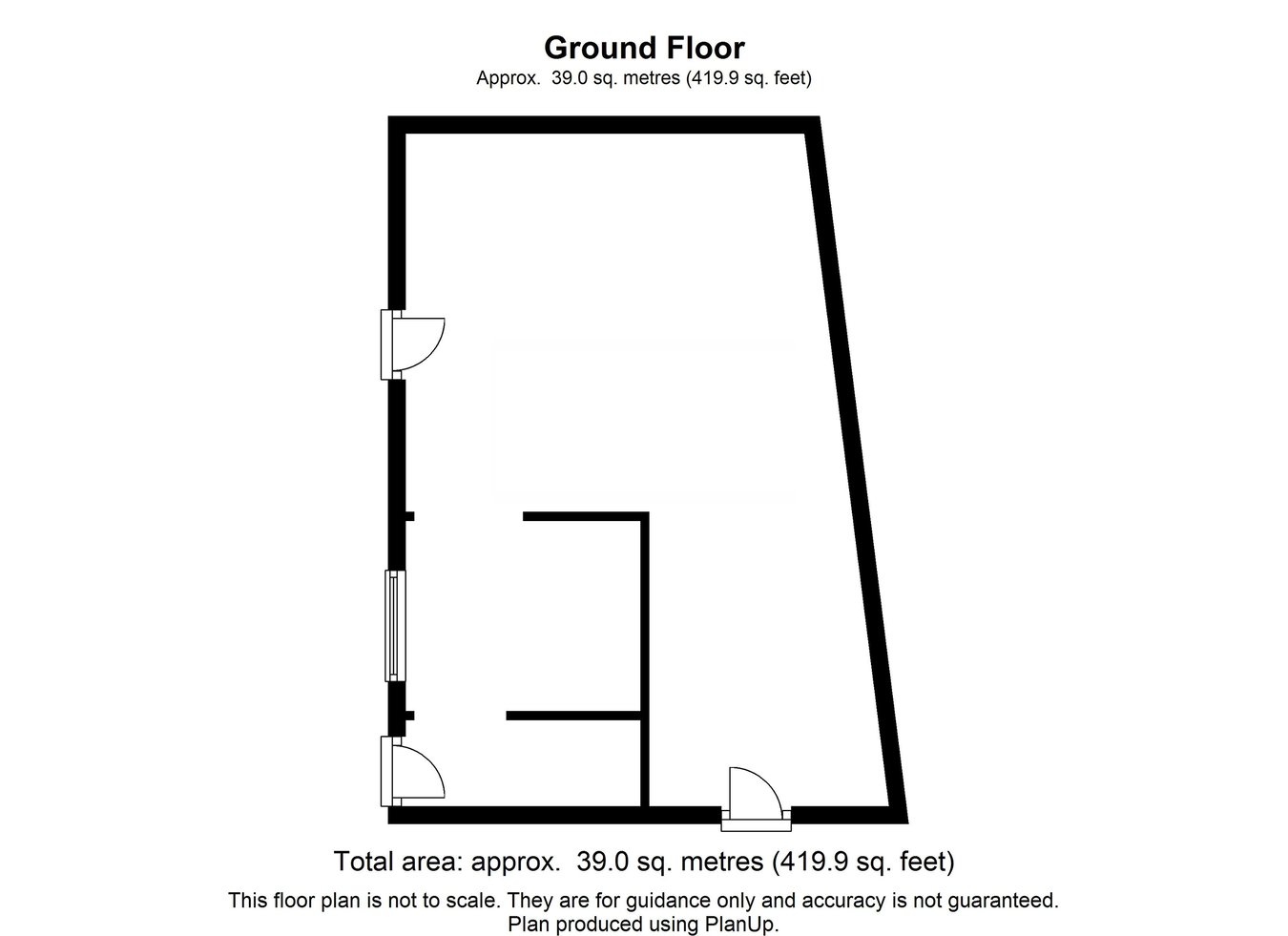Ardley End Cottage, Ardley End, Bishop's Stortford floorplan