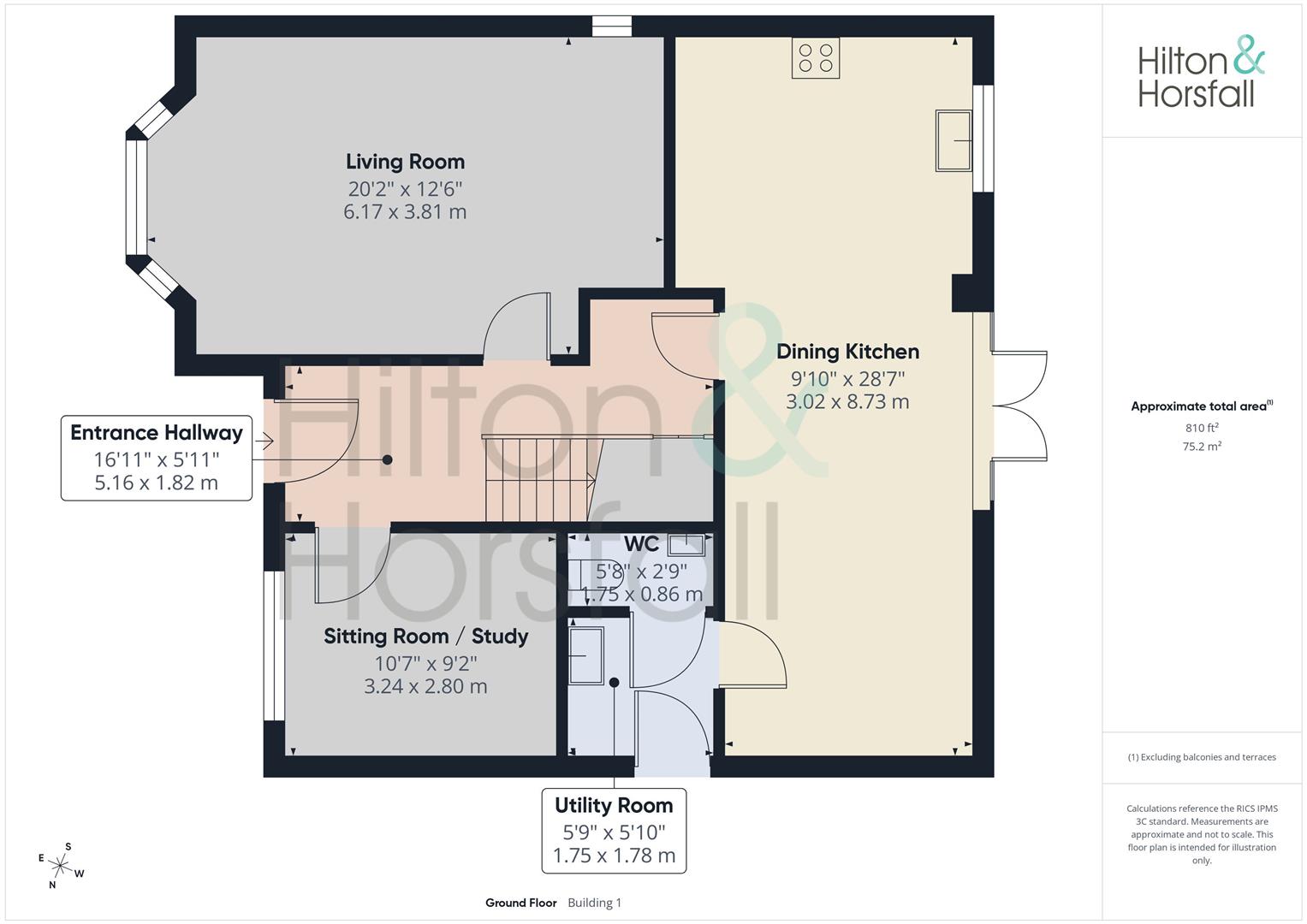 21, Grenfell Gardens, Colne floorplan