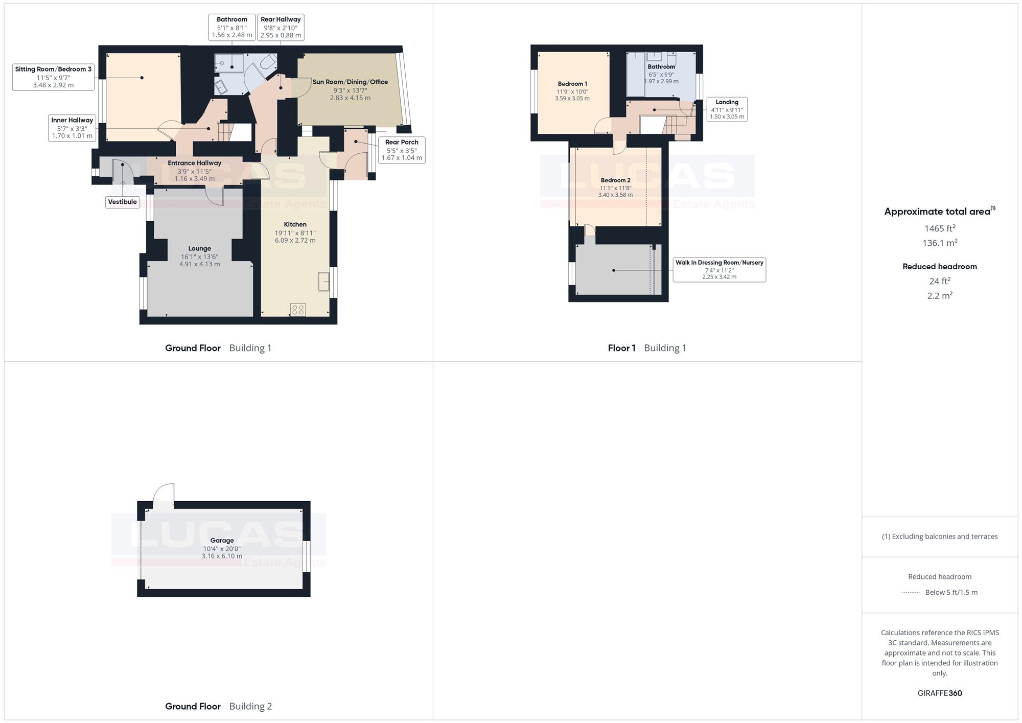 Caerau, Llanfairpwll floorplan