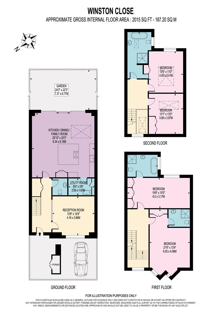 House 5, Winston Close, Haynt Walk, Raynes Park floorplan