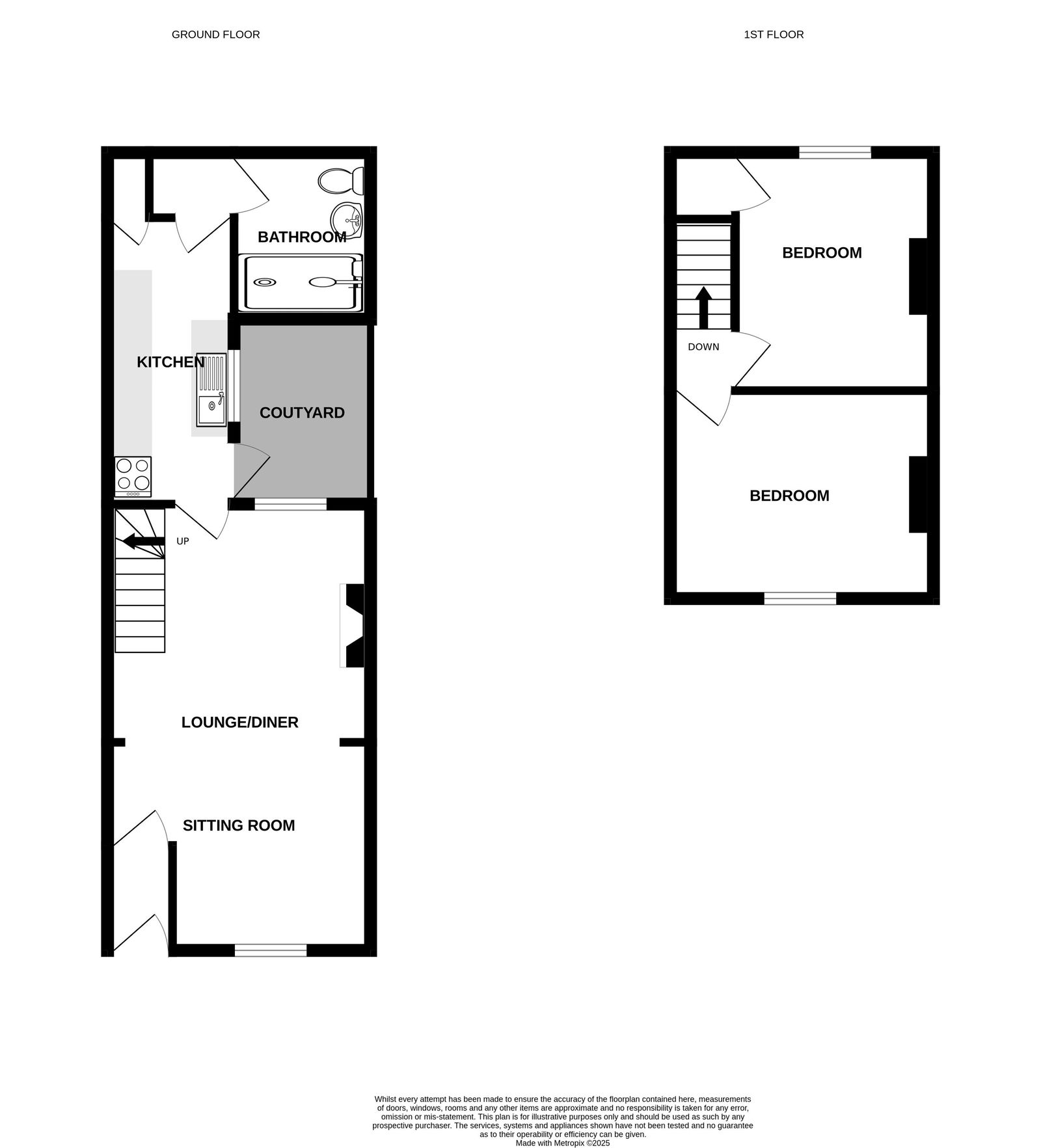 9, Meadow Street, Exmouth floorplan