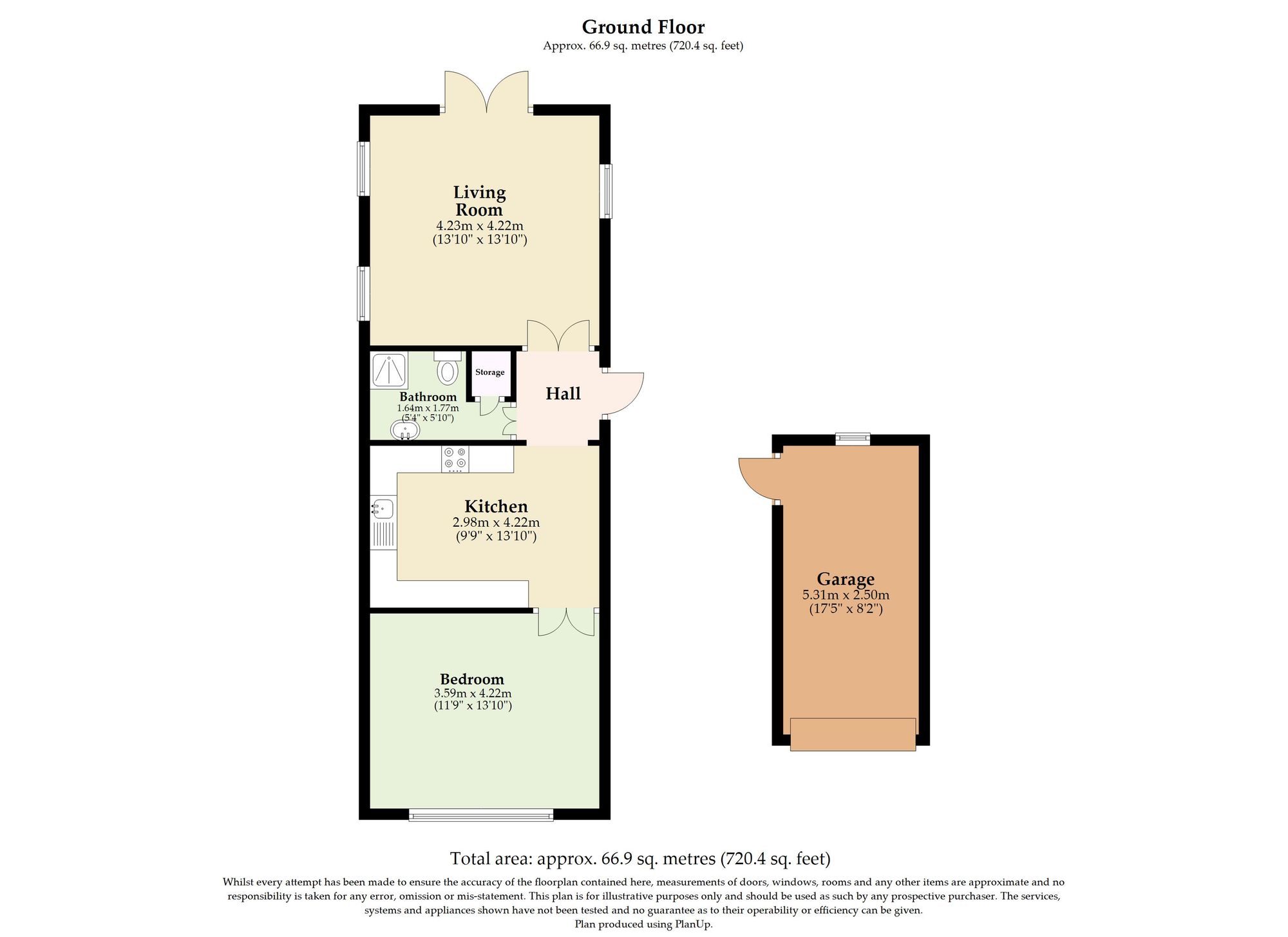 42 Sunninghill Close, Great Yarmouth floorplan