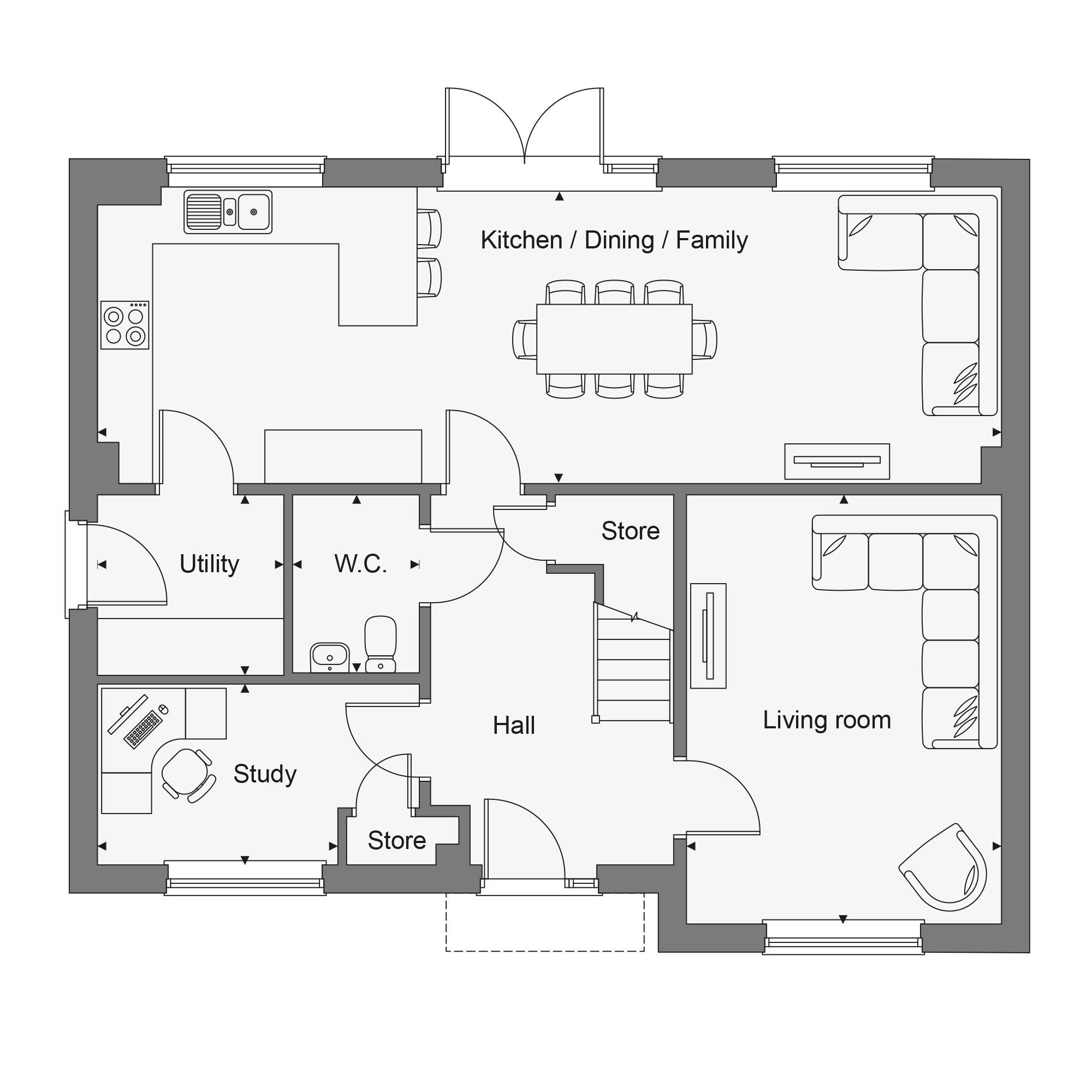the_kingston_home_410, Panfield Road,  Braintree  floorplan