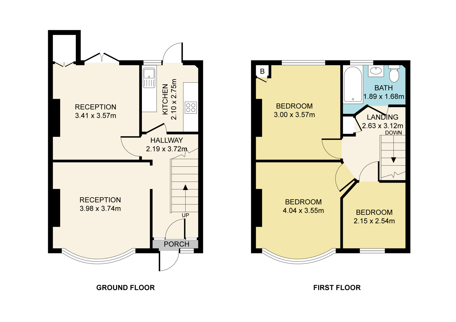 214, Upminster Road South, Rainham floorplan
